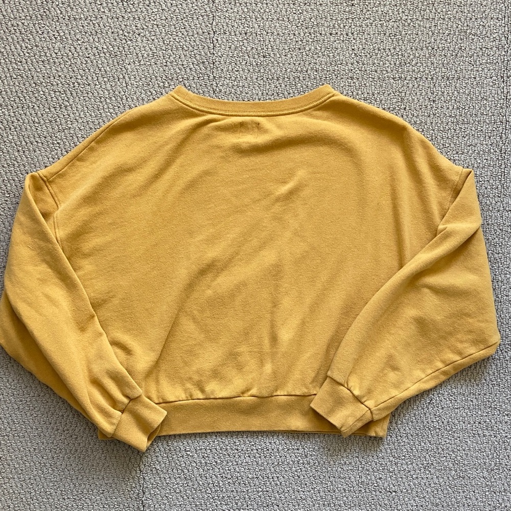 Yellow GAP Sweatshirt + Sweatpants Set - Picture 4 of 8
